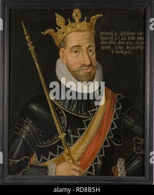 König Friedrich II. von Dänemark (1534-1588). Museum: Nationalmuseum Stockholm. Autor: anonym. Stockfoto