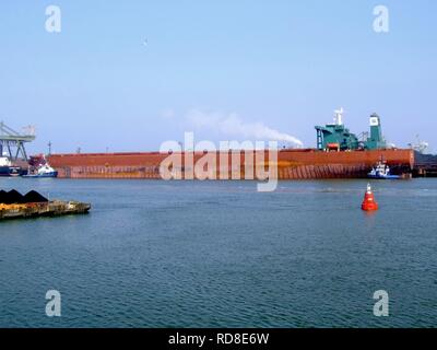 AMY N IMO 9149809 Rufzeichen H9 Herr abgeschleppt aus dem Mississippi Hafen, Holland 03-Jun-2007 Foto-0. Stockfoto