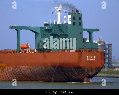 AMY N IMO 9149809 Rufzeichen H9 Herr abgeschleppt aus dem Mississippi Hafen, Holland 03-Jun-2007 Foto-4. Stockfoto