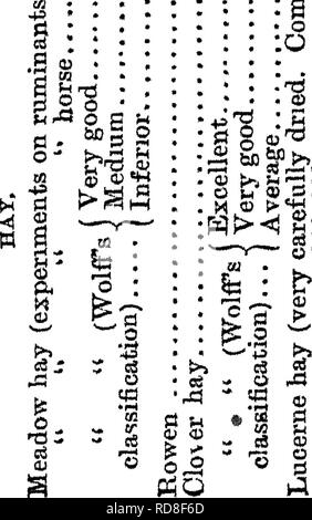 . Handbuch der Rinder - Fütterung. Eine Abhandlung über die Gesetze der Tierernährung und die Chemie von Futtermitteln in ihrer Anwendung auf die Fütterung von Tieren. Mit Illustrationen und einem Anhang mit nützlichen Tabellen. Feeds ; Rind ; Ernährung. Handbuch DER RINDER - Fütterung. H Q si 1-4 Â" H O A4 â ¦ als 'BJEQAV • uiix-eK • 3 rainiH Â® BJÂ® AY • • raiXBH uiimH * * • ratxTJH • ^ jtaAY • xnmtH o CO CD • aS-woAY * UI | MJI [â¢^ iiutpi in ZB I*R* 2 "Ich * *} 5; 1 ât Versicherungsgewerbe -. -, S, S, 0) ea aoj OS * rt* H W j3ja fjj TJ •=&gt;^'^^ ii 5*^H^" * CO C* 3 S 0000 050^l-- iC ich.- i^O l'^10 XT *'" 3^^ *0^^* CO35 Stockfoto