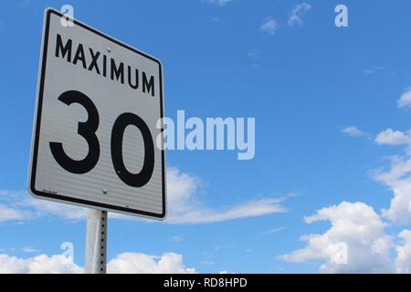 Nahaufnahme von maximal 30 Zeichen Stockfoto