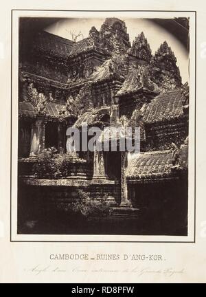 Winkel d'une Cour Intérieure de la Grande Pagode Stockfoto