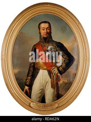 Nicolas-Charles Oudinot, duc de Reggio (1767-1847). Museum: private Sammlung. Autor: LEFEVRE, ROBERT. Stockfoto