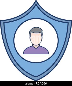 Business Protection Vektor Icon Zeichen Symbol Vektor Illustration für den privaten und gewerblichen Gebrauch... Reinigen Sie trendige Symbol... Stock Vektor