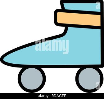 Roller Skate Zeichen Symbol Vektor Illustration für den privaten und gewerblichen Gebrauch... Reinigen Sie trendige Symbol... Stock Vektor