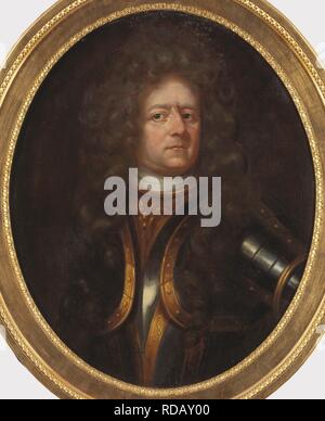 Portrait von Graf Otto Wilhelm Königsmarck (1639-1688). Museum: Nationalmuseum Stockholm. Autor: David Klöcker Ehrenstrahl. Stockfoto