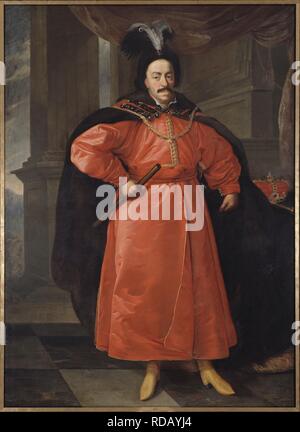 Portrait von John II Casimir Vasa (1609-1672), König von Polen. Museum: Nationalmuseum Stockholm. Autor: Schultz, Daniel, der Jüngere. Stockfoto