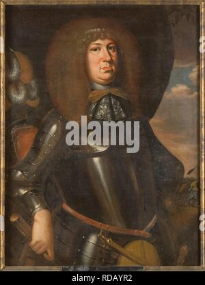 Portrait von Landgraf Friedrich II. von Hesse-Homburg (1633-1708). Museum: Nationalmuseum Stockholm. Autor: anonym. Stockfoto