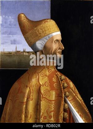 Der Doge Leonardo Loredan. Museum: Museo Correr, Venedig. Thema: CARPACCIO, Vittore. Stockfoto