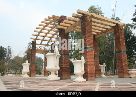 Rose Garden Eingang Islamabad Stockfoto