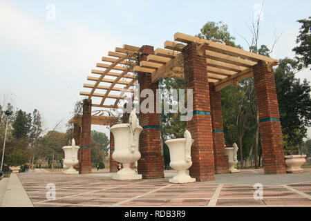 Rose Garden Eingang Islamabad Stockfoto