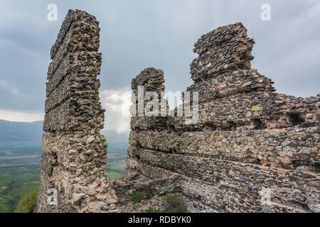 Alte Festung in der Nähe von anevo Dorf in Bulgarien Stockfoto
