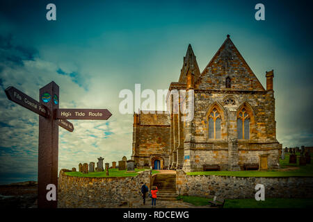 Europa, Großbritannien, Schottland, Küste, Küstenwanderweg, Fife Coastal Path, St. Monans Stockfoto