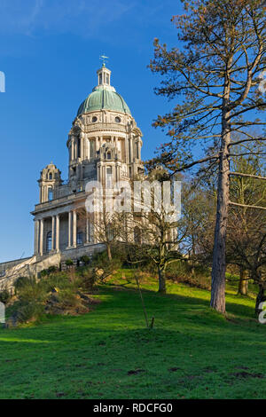 Die Ashton Memorial Williamson Park Lancaster Lancashire, Großbritannien Stockfoto