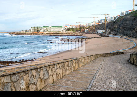 North Beach in Ericeira. Dorf in der Nähe von Lissabon. Portugal Stockfoto