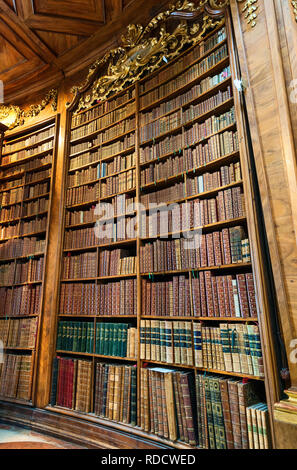 Antike Bücher Österreichische Nationalbibliothek der Österreichischen Nationalbibliothek Stockfoto