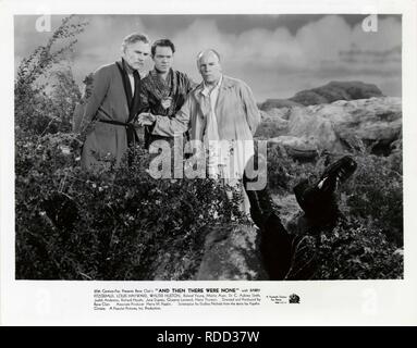 Und dann gab's keines mehr (1945) WALTER HUSTON LOUIS HAYWARD ROLAND JUNGE RENE CLAIR (DIR) MOVIESTORE COLLECTION LTD. Stockfoto