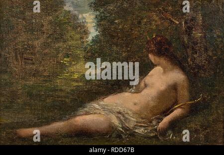 Diana's Rest. Museum: private Sammlung. Thema: FANTIN-LATOUR, HENRI. Stockfoto