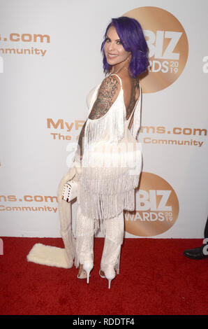 Los Angeles, CA, USA. 17 Jan, 2019. Foxxy am XBIZ Awards 2019 im Westin Bonaventure Hotel am 17 Januar, 2019 in Los Angeles, CA Credit: Kay Blake/ZUMA Draht/Alamy leben Nachrichten Stockfoto