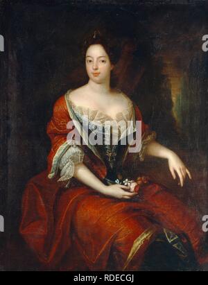 Sophie Charlotte von Hannover (1668-1705), Königin in Preußen. Museum: Stiftung Preußische Schlösser und Gärten Berlin-Brandenburg. Autor: Jouvenet, Nöel, III. Stockfoto