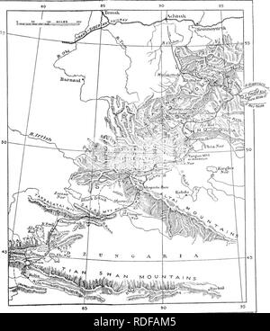 . Ein Konto der Pflanzen durch Herrn M. S. Preis erhoben im Carruthers-Miller-Preis Expedition durch Nordwesten der Mongolei und Chinesischen Dzungarien im Jahre 1910. Botanik; Botanik. Preis &Amp; Simpson. JouRN. Linn. Soc, Box. Vol. xLI. Pl. 20. Karte von Nord - Westen der Mongolei. Bitte beachten Sie, dass diese Bilder sind von der gescannten Seite Bilder, die digital für die Lesbarkeit verbessert haben mögen - Färbung und Aussehen dieser Abbildungen können nicht perfekt dem Original ähneln. extrahiert. Preis, M. P; Simpson, N.D. [London Stockfoto