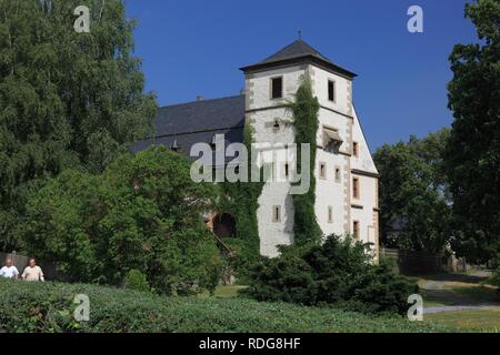 Kloster Maria Bildhausen Abtei in Muennerstadt, Landkreis Bad Kissingen, Unterfranken, Bayern Stockfoto