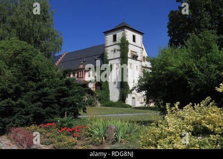 Kloster Maria Bildhausen Abtei in Muennerstadt, Landkreis Bad Kissingen, Unterfranken, Bayern Stockfoto