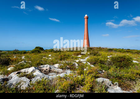 Guilderton Leuchtturm in seiner einzigartigen Form. Stockfoto