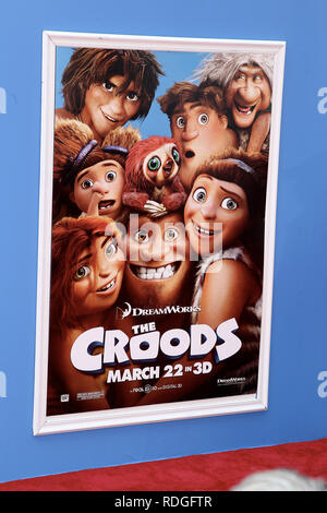 NEW YORK, NY - 10. März: Atmosphäre im "The Croods 'Premiere bei AMC Loews Lincoln Square 13 Theater am 10. März 2013 in New York City. (Foto von Steve Mack/S.D. Mack Bilder) Stockfoto