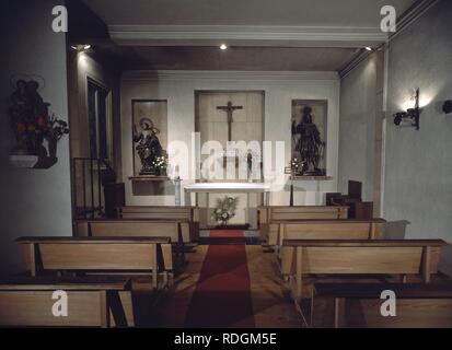 Interieur DE LA CAPILLA DE SAN ISIDRO. Thema: TORRE PEDRO DE LA/VILLARREAL JOSE DE. Lage: IGLESIA DE SAN ANDRES - CAPILLA SAN ISIDRO. MADRID. Spanien. Stockfoto