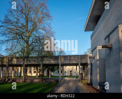 Die Gärten und Gebäude der Frauen - nur Murray Edwards College, Universität Cambridge, UK Stockfoto