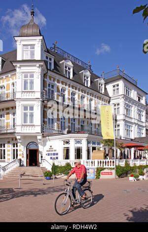 Hotel Ahlbecker Hof in Ahlbeck, Insel Usedom, Ostsee, Mecklenburg-Vorpommern Stockfoto