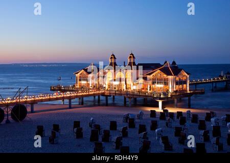 Sellin, Insel Rügen, Mecklenburg-Vorpommern Stockfoto