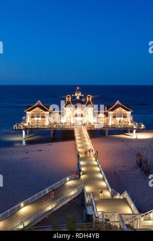 Sellin, Insel Rügen, Mecklenburg-Vorpommern Stockfoto