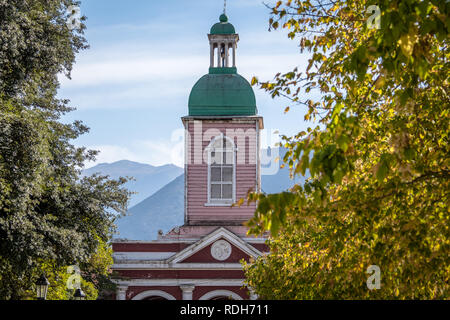 Kirche in San José de Maipo Stadt an der Cajon del Maipo, Chile Stockfoto