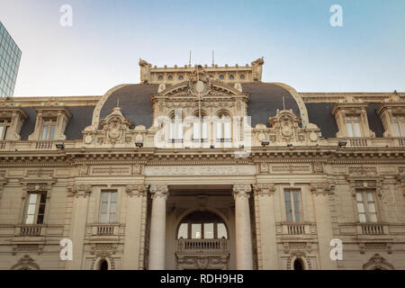 Central Post Office Building (Correo Central) an der Plaza de Armas Square - Santiago, Chile Stockfoto