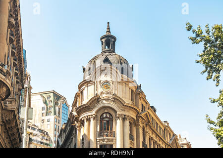 Santiago Stock Exchange Gebäude - Santiago, Chile Stockfoto