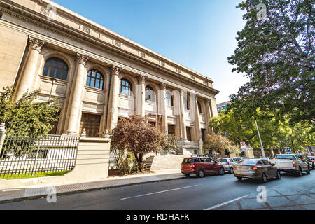 Nationalbibliothek - Santiago, Chile Stockfoto