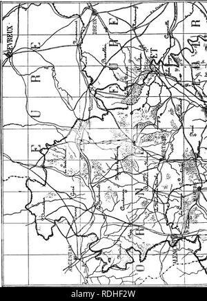 . Eine Geschichte der Percheron Pferd: mit bisher unveröffentlichten Daten über den Ursprung und die Entwicklung der modernen Art der schweren Zug, von authentischen Dokumenten, Aufzeichnungen und Manuskripte in den nationalen Archiven der französischen Regierung ausgearbeiteten, zusammen mit einer detaillierten Beschreibung der Einführung und Verbreitung der Rasse in den Vereinigten Staaten, auf die sich ein Symposium reflektiert die Ansichten der führenden zeitgenössischen Importeure und Züchter berühren die Auswahl, Fütterung und allgemeine Verwaltung der Hengste, Zuchtstuten und Fohlen angehängt wird. Percheron Pferd. . Bitte beachten Sie, dass die Stockfoto