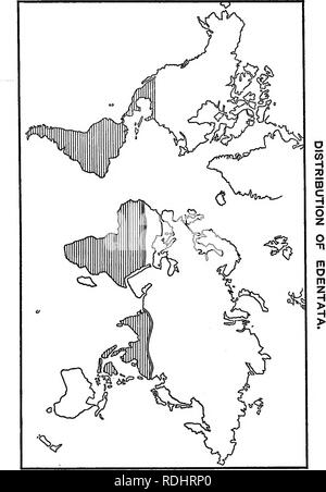 . Ein text-Buch Der zoogeographie. Zoogeographie. . Bitte beachten Sie, dass diese Bilder sind von der gescannten Seite Bilder, die digital für die Lesbarkeit verbessert haben mögen - Färbung und Aussehen dieser Abbildungen können nicht perfekt dem Original ähneln. extrahiert. Beddard, Frank E. (Frank Evers), 1858-1925. Cambridge University Press Stockfoto