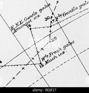 . Der Antarktis Handbuch für die Nutzung der Expedition von 1901. Wissenschaftliche Expeditionen; Naturgeschichte; Geophysik. &Lt;y/x Bitte beachten Sie, dass diese Bilder sind von der gescannten Seite Bilder, die digital für die Lesbarkeit verbessert haben mögen - Färbung und Aussehen dieser Abbildungen können nicht perfekt dem Original ähneln. extrahiert. Royal Geographical Society (Großbritannien); Murray, George, 1831 -. London: Royal Geographical Society Stockfoto