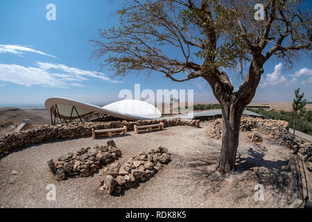 Sanliurfa, Türkei - September 08, 2018: Die Gräber von Göbeklitepe Tempel in Şanlıurfa, Türkei am September 08, 2018. Stockfoto