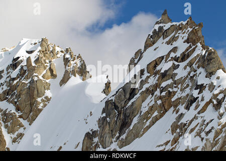 Ein Rundflüge Tour ist eine der schönsten Möglichkeiten, Mount McKinley, Alaska Range, und die umliegenden Gletscher, Denali National Park Stockfoto