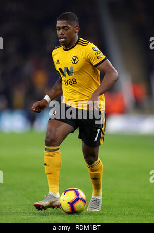 Wolverhampton Wanderers Ivan Cavaleiro während der Premier League Spiel im Molineux, Wolverhampton. Stockfoto