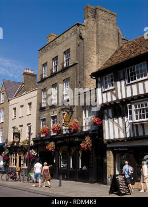 Das Mitre Tavern, Cambridge Stockfoto