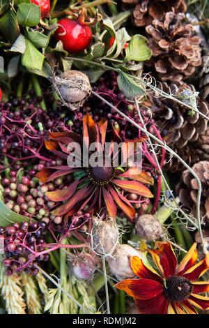 Nahaufnahme der Blüte Anordnung Stockfoto