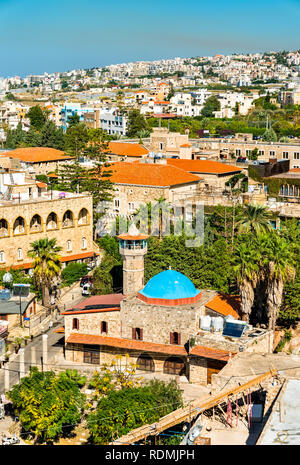 Sultan Abdul Majid Moschee in Byblos, Libanon Stockfoto