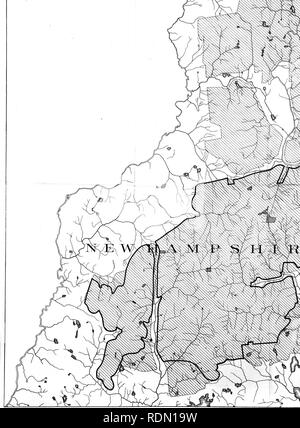 . Bericht des Sekretärs der Landwirtschaft auf den südlichen Appalachian und White Mountain Wasserscheiden. Kommerzielle Bedeutung, Fläche, Zustand, Zweckmäßigkeit, deren Erwerb für nationale Wälder und die voraussichtlichen Kosten. Waldreservate. Die NORRIS PETERS CO.^ WASHINGTON, DC. Bitte beachten Sie, dass diese Bilder sind von der gescannten Seite Bilder, die digital für die Lesbarkeit verbessert haben mögen - Färbung und Aussehen dieser Abbildungen können nicht perfekt dem Original ähneln. extrahiert. In den Vereinigten Staaten. Abt. der Landwirtschaft. Washington, Govt. drucken. aus. Stockfoto