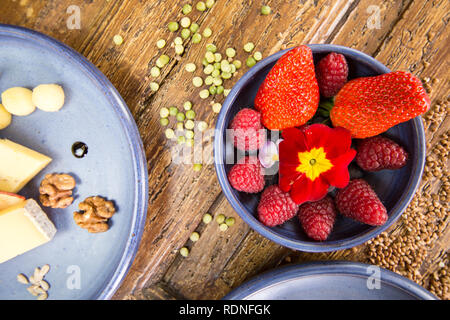 Schweizer typische Lebensmittel Stockfoto