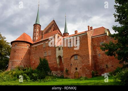 Archcathedral Basilika der Himmelfahrt der Jungfrau Maria und der hl. Andreas, Frauenburg, Ermland-Masuren, Polen Stockfoto